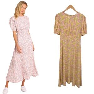 Faithfull the Brand Beline Floral Midi Dress